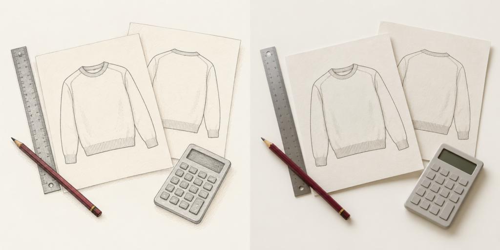 Hand-drawn review & quote